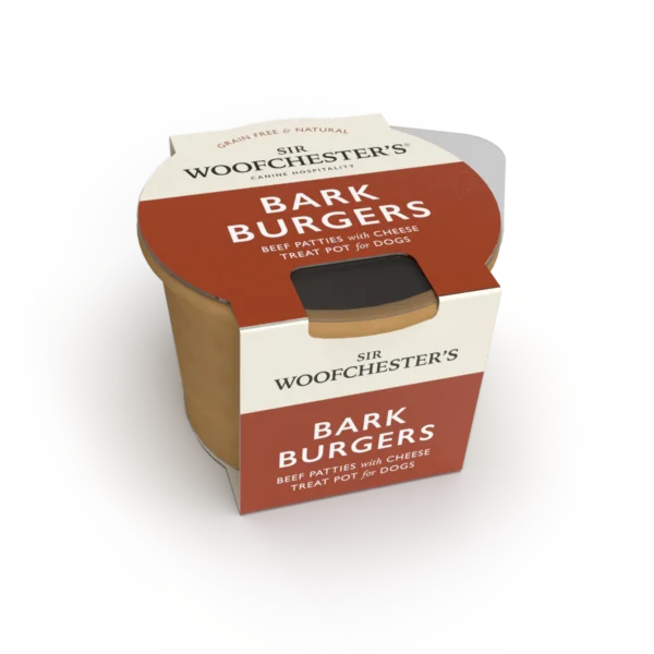 Bark Burgers Treat Pot