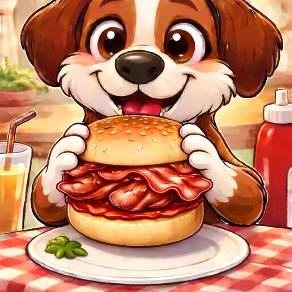 Bacon Muffin (3 Bacon)